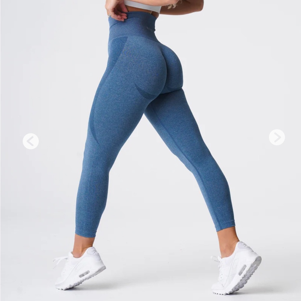 NVGTN Slate Blue Contour Leggings
